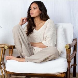 Honest Cotton Chunky Handknit Kennedy Sweater One Size - Sold Out Online
